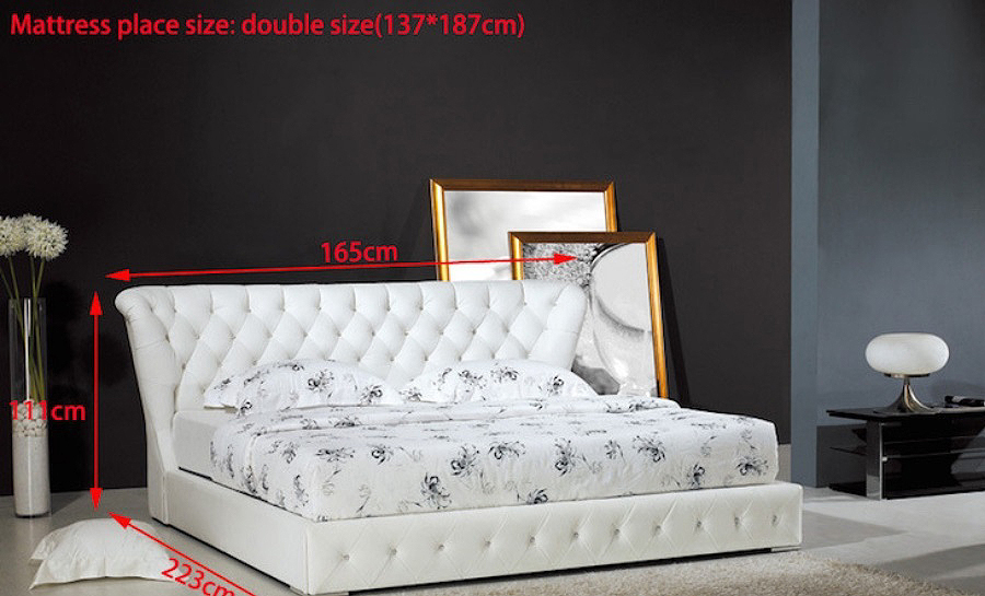Leather Bed - Model 28